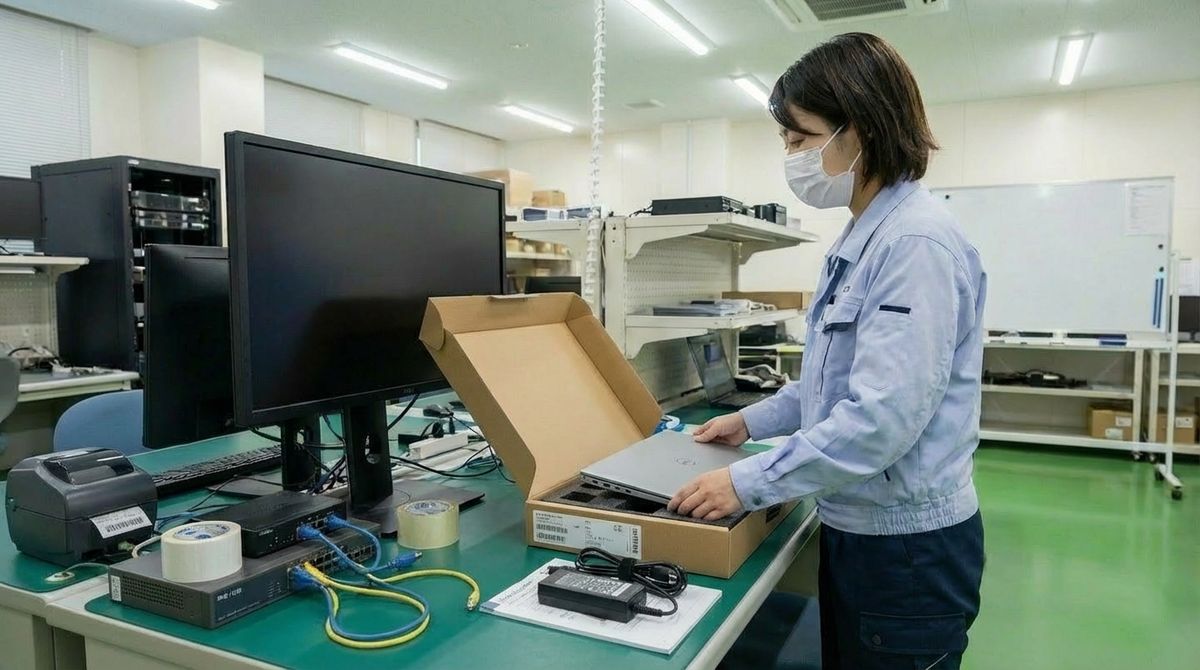 出荷準備・最終検査